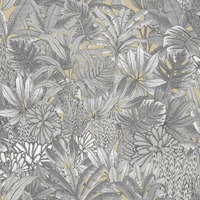 Image of Lush Forest Wallpaper Gold Muriva 205503