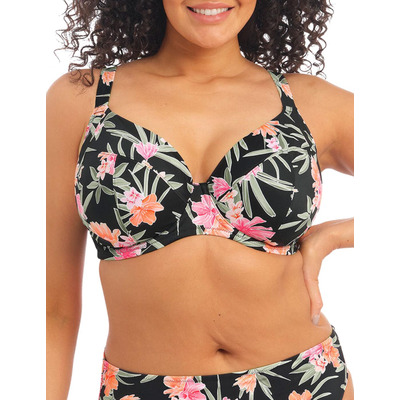 Elomi Dark Tropics Plunge Bikini Top