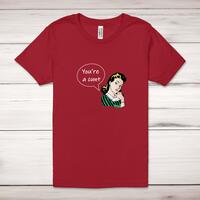 Speech Bubble Cunt Adult T-Shirt