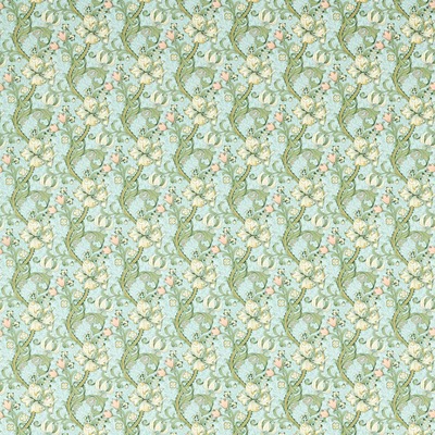 William Morris Golden Lily Fabric Apple Blush F1677/05- By The Metre