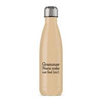 Grammar Nazis Water Bottle