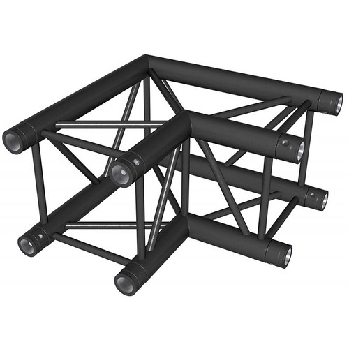 Contestage Quatro290 Truss 2 Way Corner - Black
