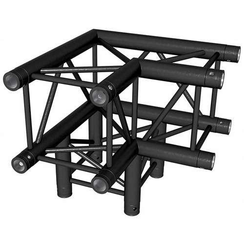 Contestage Quatro290 Truss 3 Way Corner - Black