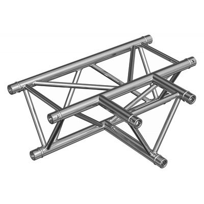 Contestage Trio290 Truss 3 Way Horizontal T - Aluminium