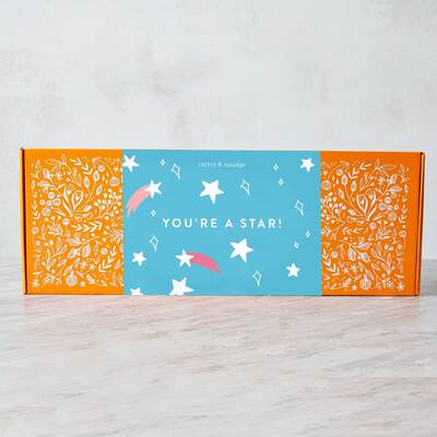 You’re A Star! Vegan Wheat-Free Mini Brownie Box - 24 Pieces