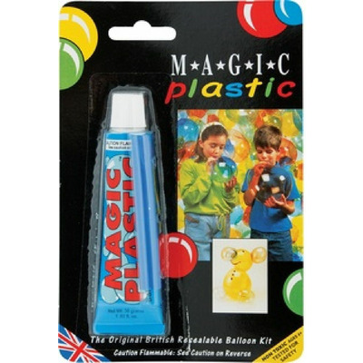 30g Magic Plastic Balloon Modelling Bubble Gum - BLUE