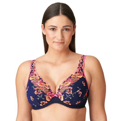 Prima Donna Devdaha Half Padded Plunge Bra - Velvet Blue