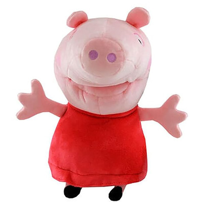 Peppa Pig Hand Puppets Soft Plush Characters Family Set - Peppa Pig