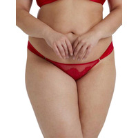 Image of Playful Promises Anneliese Satin Brazilian Brief Curve