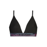 Image of Calvin Klein Tonal Logo Triangle Bra QF5585E Black QF5585E Black