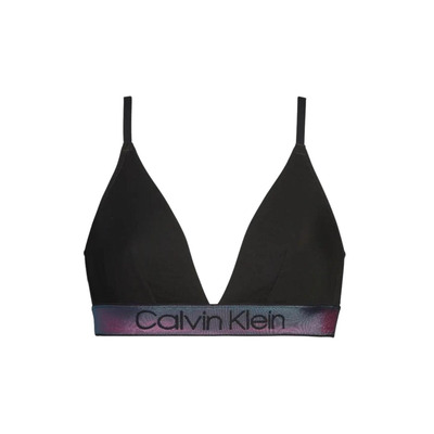 Calvin Klein Tonal Logo Triangle Bra QF5585E Black  QF5585E Black