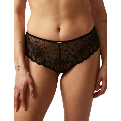 Chantelle Fleurs Shorty Brief - Black