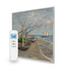 595x595 Fishing Boats on the Beach at Saintes Maries Image Nexus Wi-Fi Infrared Heating Panel 350W - Electric Wall Panel Heater