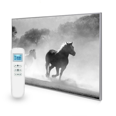 Wall Heater Horses Image