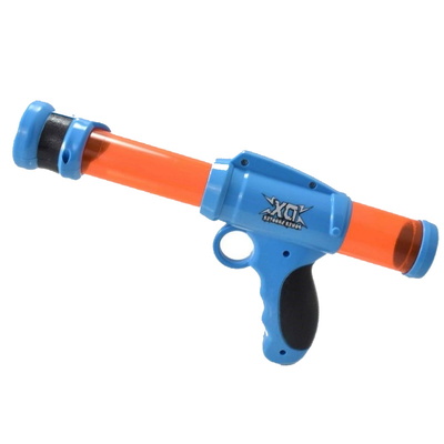 Ultimate Pop Ball Toy Gun & Can Blaster Shooting Game Set - BLUE