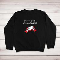 Hairy Snowballs Christmas Jumper
