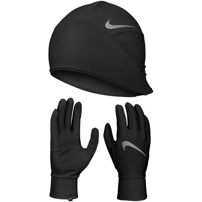 Nike Mens Essential Running Hat And Glove Set