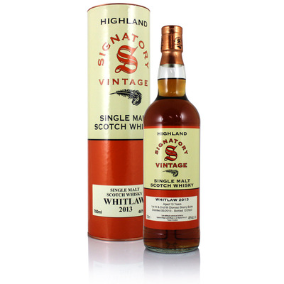 Whitlaw 2013 10 Year Old Signatory Vintage 46%