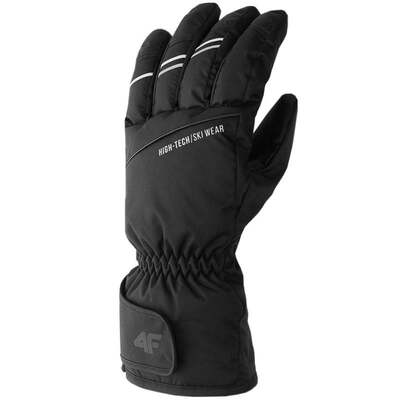 4F Mens Ski Gloves - Black