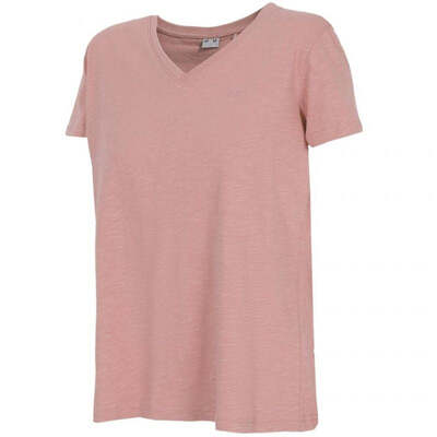 4F Womens Cotton T-shirt - Pink