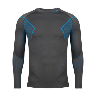 Alpinus Mens Active Base Layer Thermoactive Sweatshirt - Gray
