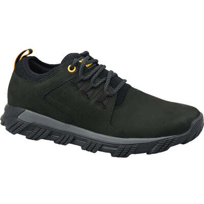 Caterpillar Mens Electroplate Leather Shoes - Black
