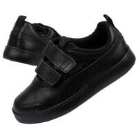 Image of Puma Courtflex Infants Shoes - Black