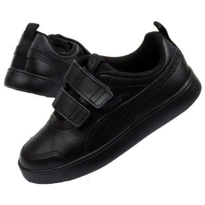 Puma Courtflex Infants Shoes - Black