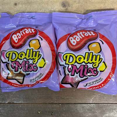 3x Barratt Dolly Mix Bags (3x180g)
