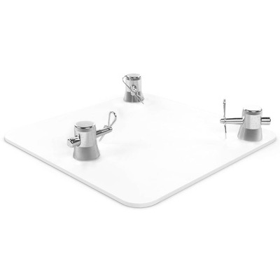 Contestage Trio290 Square Truss Baseplate - White