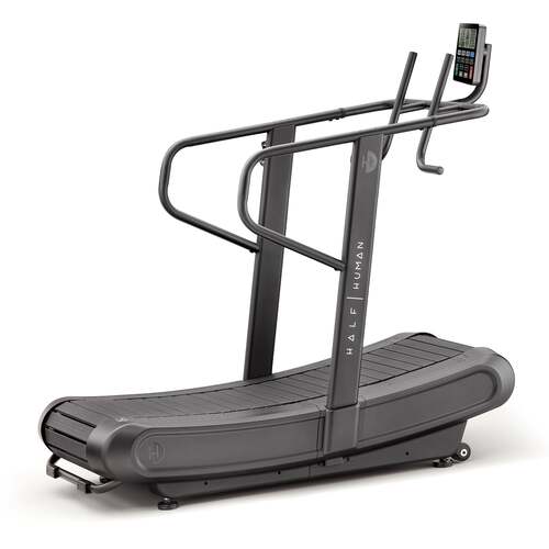 Half Human Curved Non-Motorised Treadmill