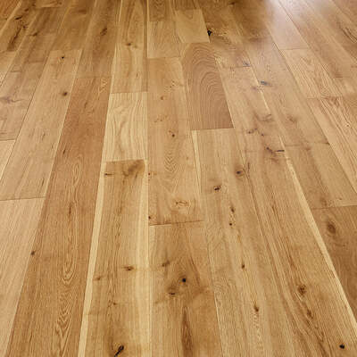 Lusso Messina Brushed & Lacquered Click Engineered Oak – Lusso