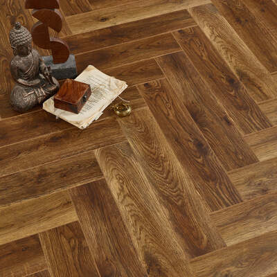 Lusso Siena Bergen Herringbone Laminate Flooring – Lusso