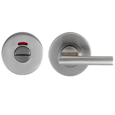 Eurospec Disabled Turn & Release, Polished Or Satin Stainless Steel - CST1025 SATIN  STAINLESS STEEL
