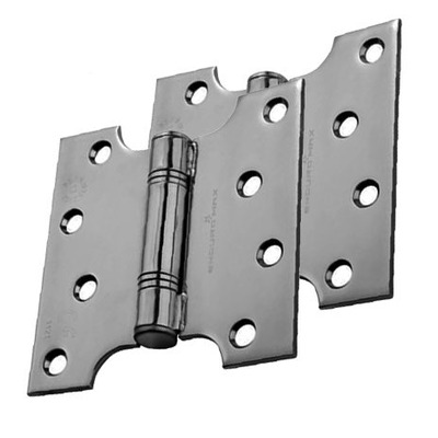 Eurospec Enduromax Grade 13 Parliament Hinges, 4, 5 Or 6 Inch, Polished Or Satin Stainless Steel - H2N1424 (sold in pairs) 5 INCH - SATIN STAINLESS STEEL
