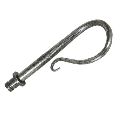 From The Anvil Shepherd’s Crook Curtain Finial, Pewter - 33708 (Sold in pairs) PEWTER