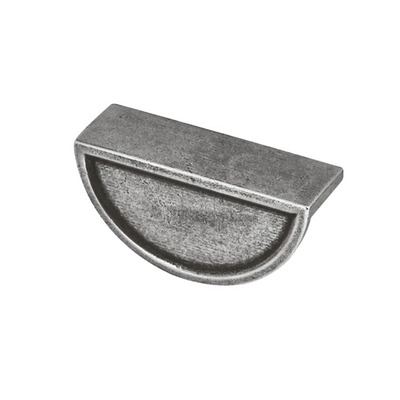 Finesse Taunton Cup Handle (64mm C/C), Pewter - FD501 PEWTER - 64mm C/C