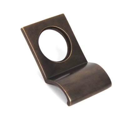 From The Anvil Period Rim Cylinder Pull, Aged Bronze - 83967 AGED BRONZE
