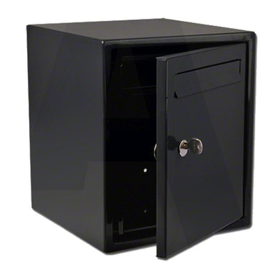 DAD Decayeux DAD009 Secured By Design Post Box (380mm x 325mm x 330mm), Black - L22430 BLACK