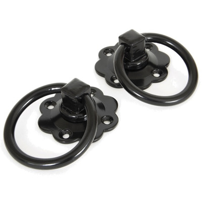 From The Anvil Ring Turn Handle, Black - 33017 (sold in pairs) BLACK