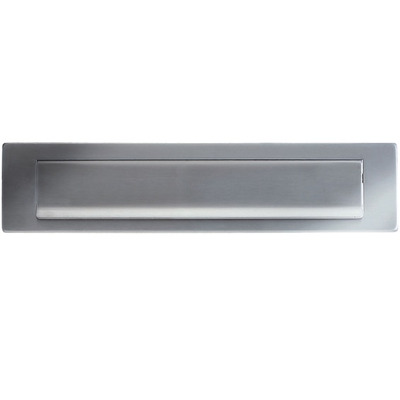 Zoo Hardware ZAS Letter Plate (340mm x 76mm), Satin Stainless Steel - ZAS37SS SATIN STAINLESS STEEL