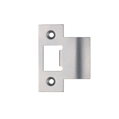 Zoo Hardware Spare Extended Tongue Strike Plate Accessory, Satin Stainless Steel - ZLAP06SS SATIN STAINLESS STEEL