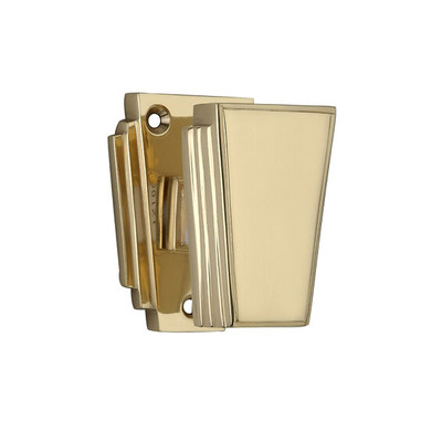 Spira Brass Triago Art Deco Mortice Door Knob, Polished Brass - SB2112PB (sold in pairs) POLISHED BRASS
