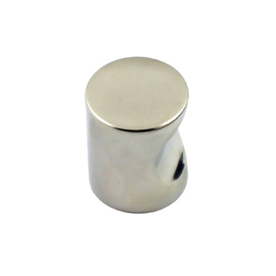 Carlisle Brass Fingertip Stainless Steel Cylindrical Cupboard Knob, Polished Stainless Steel - FTD430PS POLISHED STAINLESS STEEL - 25mm
