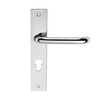 Atlantic CleanTouch RTD Solid Brass Safety Lever On Backplate, Polished Chrome - CTLOBSERTDPC (sold in pairs) POLISHED CHROME
