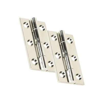 From The Anvil 2 Inch Cabinet Hinges, Polished Nickel - 49584 (sold in pairs)  POLISHED NICKEL