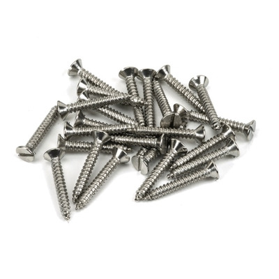 From The Anvil 10 x 1 1/4" Countersunk Screws, Stainless Steel - 92905 (pack of 25) STAINLESS STEEL