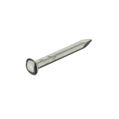 Hafele Round Head Steel Metal Pin (1.6mm Diameter), Nickel Plated - 076.40.299 OF 100 (Approx)