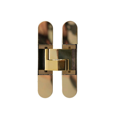 Atlantic UK AGB Eclipse Fire Rated Adjustable Concealed Hinge, Polished Brass - AGBH32PB POLISHED BRASS