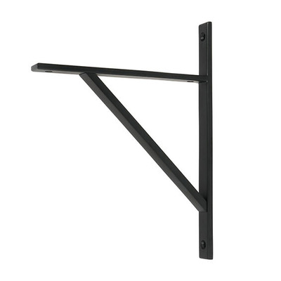 From The Anvil Chalfont Shelf Bracket (260mm x 200mm OR 314mm x 250mm), Matt Black - 51154 MATT BLACK - 314mm x 250mm